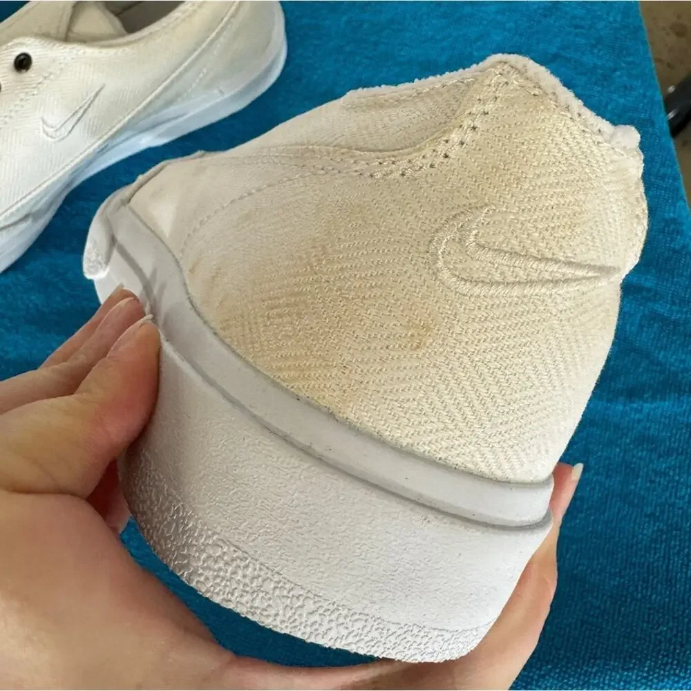 Vintage NIKE GTS White Canvas - Women’s Size 7 - Picture 12 of 16